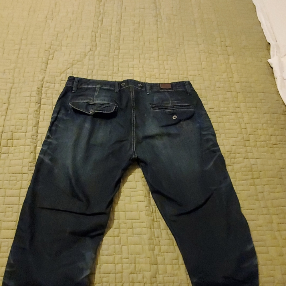 NWOT Pull & Bear denim pants blue - Picture 5 of 6